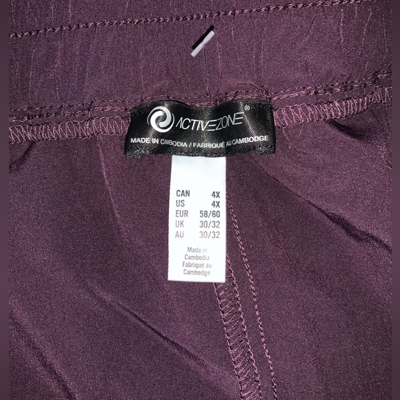 Pennington’s 4-Way Stretch Short ActiveZone Plum Size 4X - Picture 9 of 11